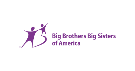 The logo of the Big Brothers Big Sisters of America