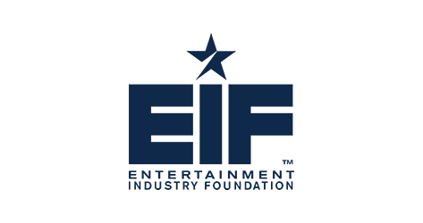 The logo of the Entertainment Industry Foundation
