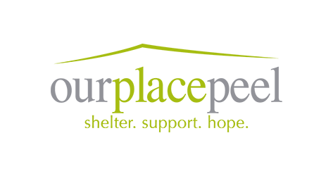 The logo of the Our Place Peel